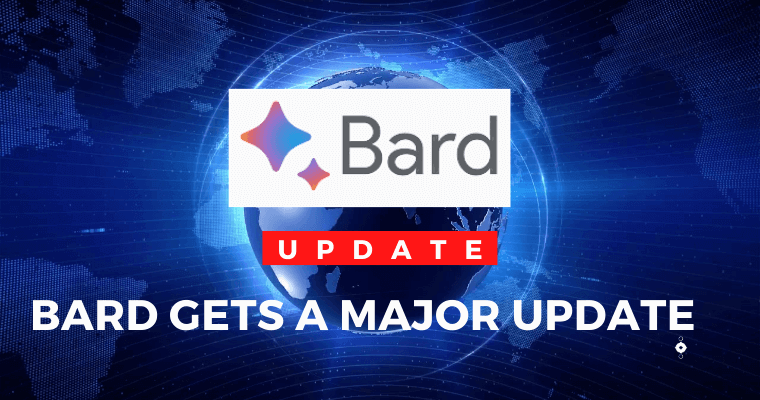 Bard Gets a Major Update (Experiment updates 2023.07.13)