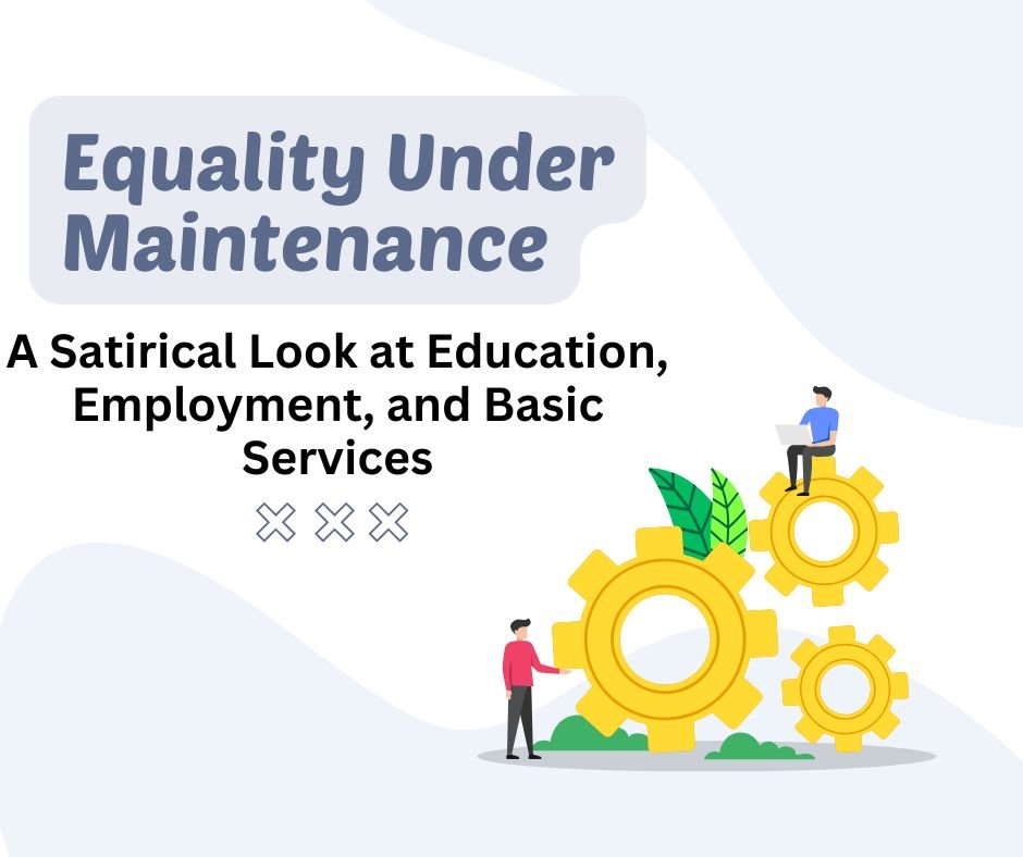 The Great Philippine Equality Illusion: A Satirical Look at Education, Employment, and Basic Services